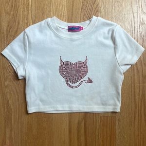 EDIKTED BABY TEE ❤️